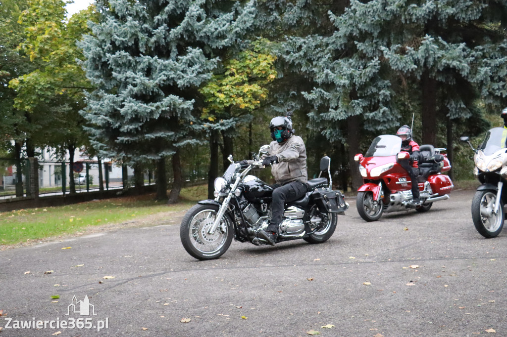 Fotorelacja: Jurajskie zakończenie sezonu motocyklistów w Zawierciu