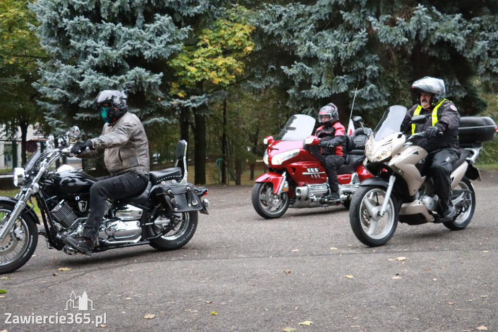 Fotorelacja: Jurajskie zakończenie sezonu motocyklistów w Zawierciu