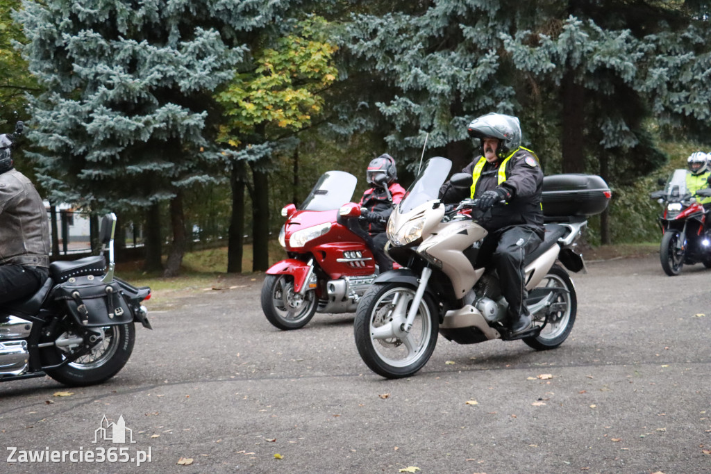 Fotorelacja: Jurajskie zakończenie sezonu motocyklistów w Zawierciu