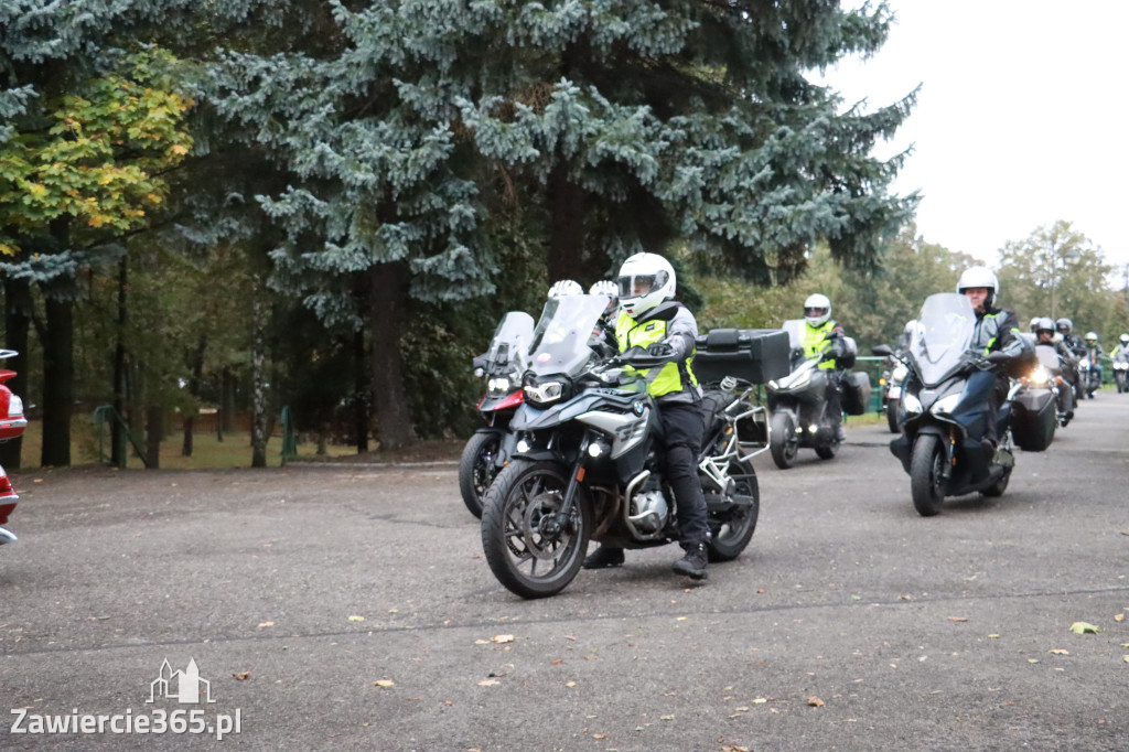 Fotorelacja: Jurajskie zakończenie sezonu motocyklistów w Zawierciu