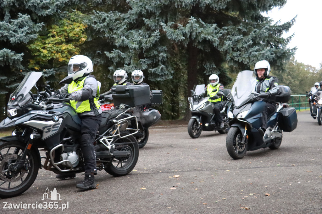 Fotorelacja: Jurajskie zakończenie sezonu motocyklistów w Zawierciu