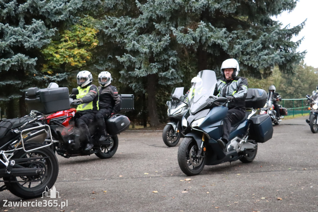 Fotorelacja: Jurajskie zakończenie sezonu motocyklistów w Zawierciu