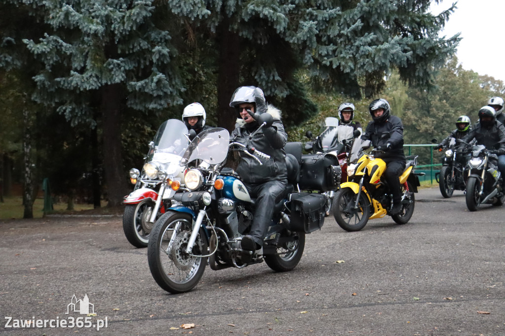 Fotorelacja: Jurajskie zakończenie sezonu motocyklistów w Zawierciu