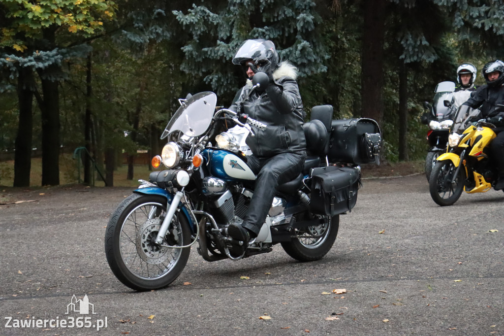 Fotorelacja: Jurajskie zakończenie sezonu motocyklistów w Zawierciu