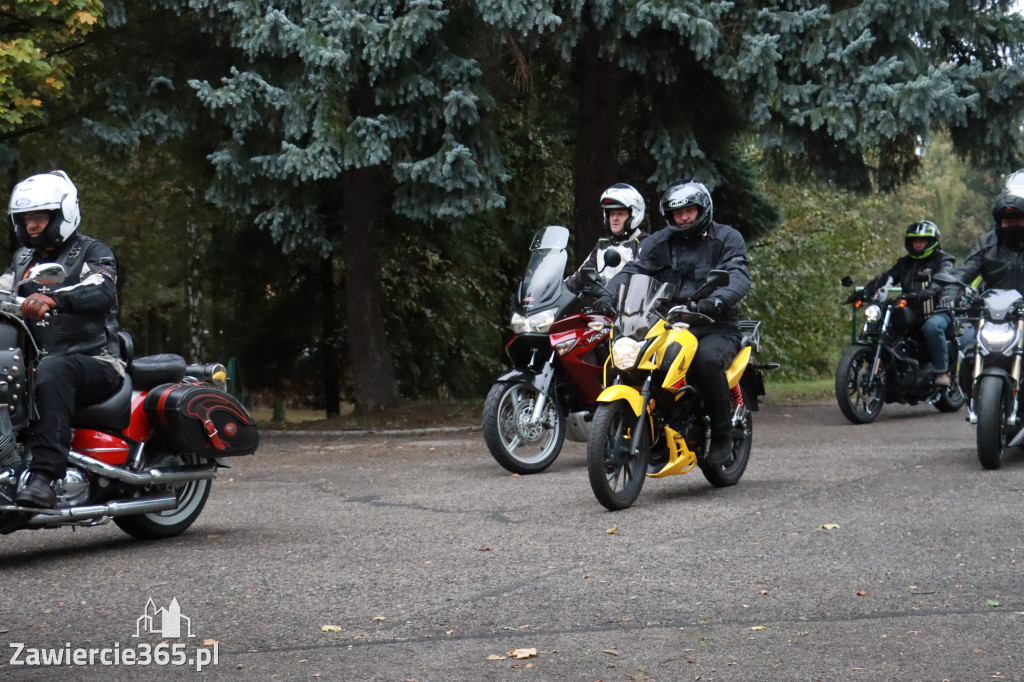 Fotorelacja: Jurajskie zakończenie sezonu motocyklistów w Zawierciu