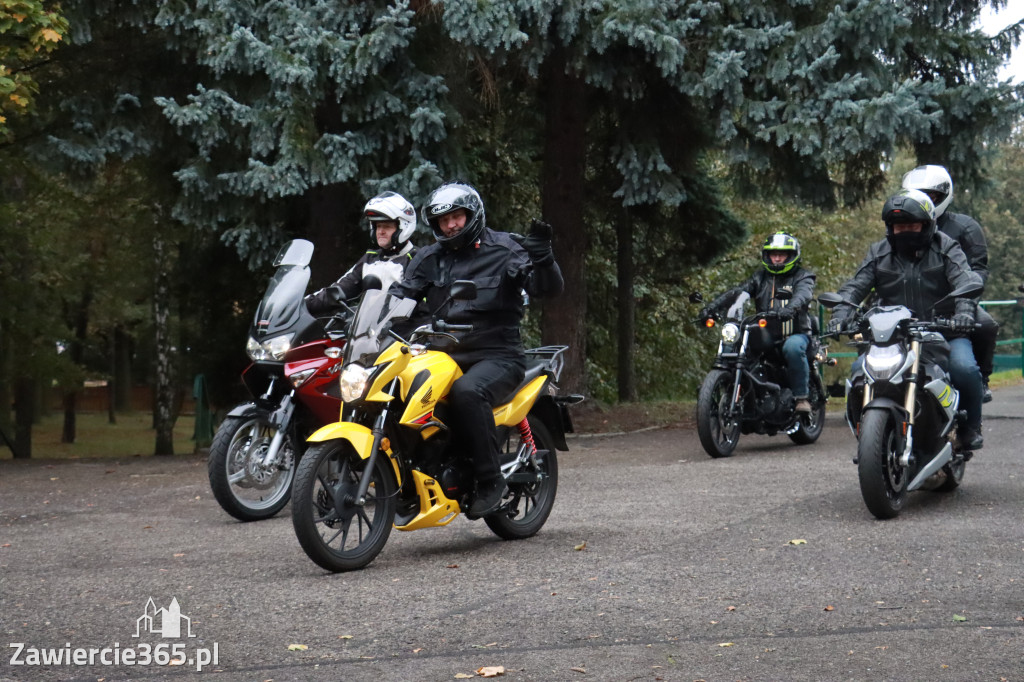 Fotorelacja: Jurajskie zakończenie sezonu motocyklistów w Zawierciu