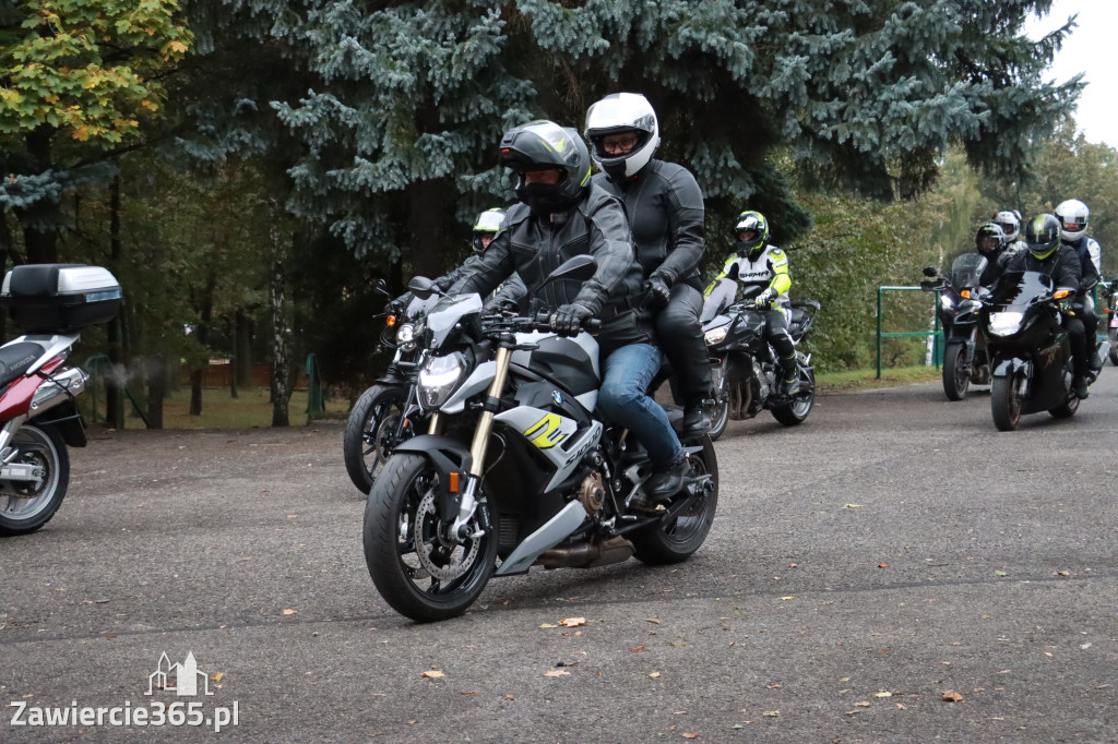 Fotorelacja: Jurajskie zakończenie sezonu motocyklistów w Zawierciu