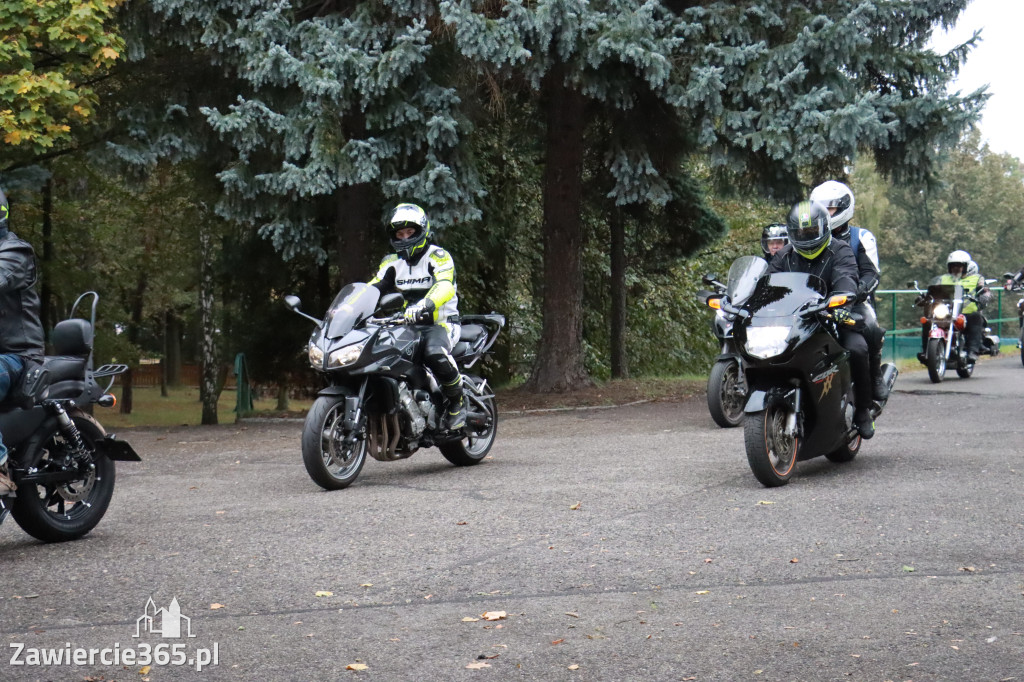 Fotorelacja: Jurajskie zakończenie sezonu motocyklistów w Zawierciu