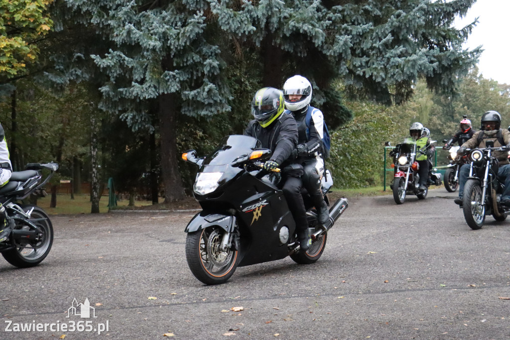 Fotorelacja: Jurajskie zakończenie sezonu motocyklistów w Zawierciu