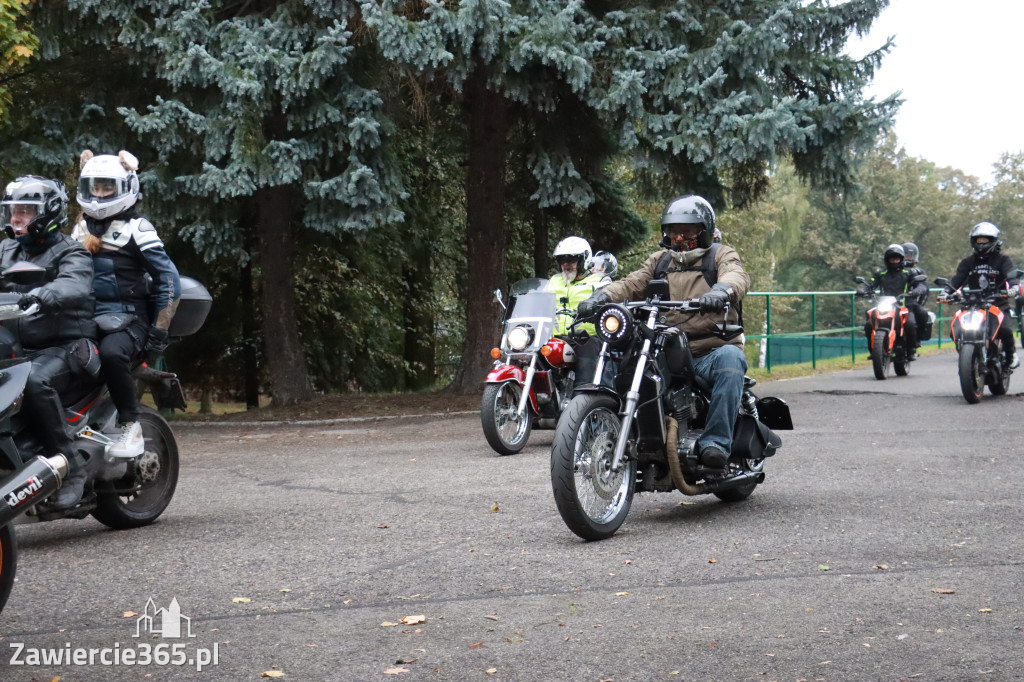Fotorelacja: Jurajskie zakończenie sezonu motocyklistów w Zawierciu