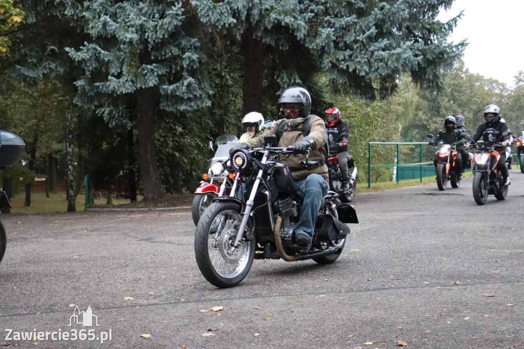 Fotorelacja: Jurajskie zakończenie sezonu motocyklistów w Zawierciu