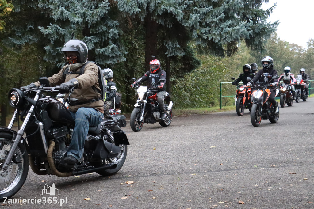 Fotorelacja: Jurajskie zakończenie sezonu motocyklistów w Zawierciu