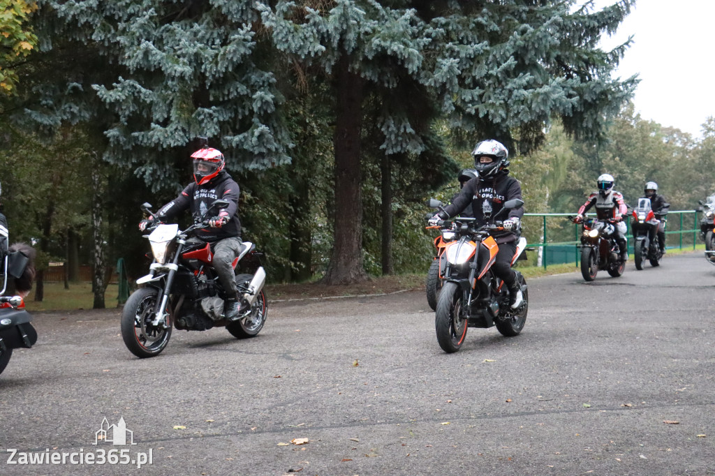 Fotorelacja: Jurajskie zakończenie sezonu motocyklistów w Zawierciu