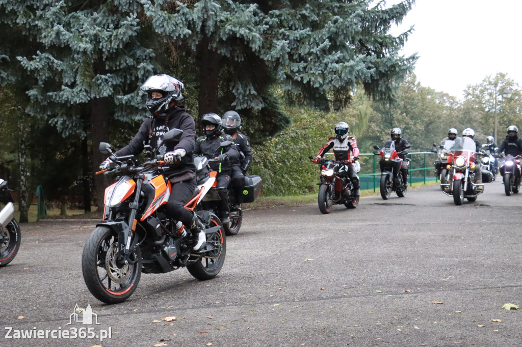 Fotorelacja: Jurajskie zakończenie sezonu motocyklistów w Zawierciu