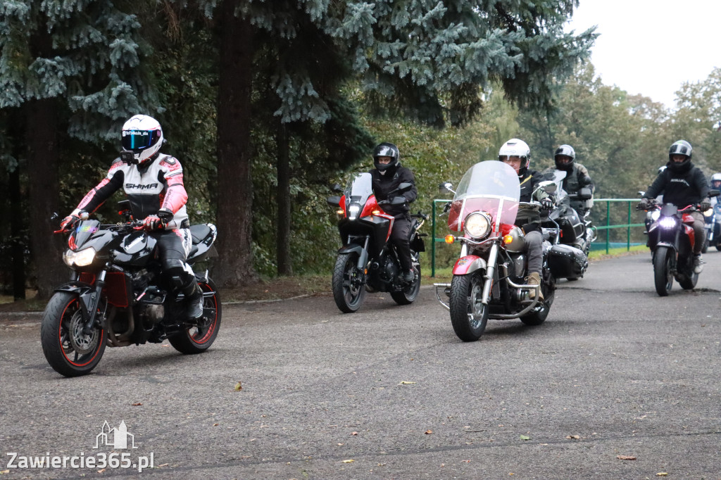 Fotorelacja: Jurajskie zakończenie sezonu motocyklistów w Zawierciu