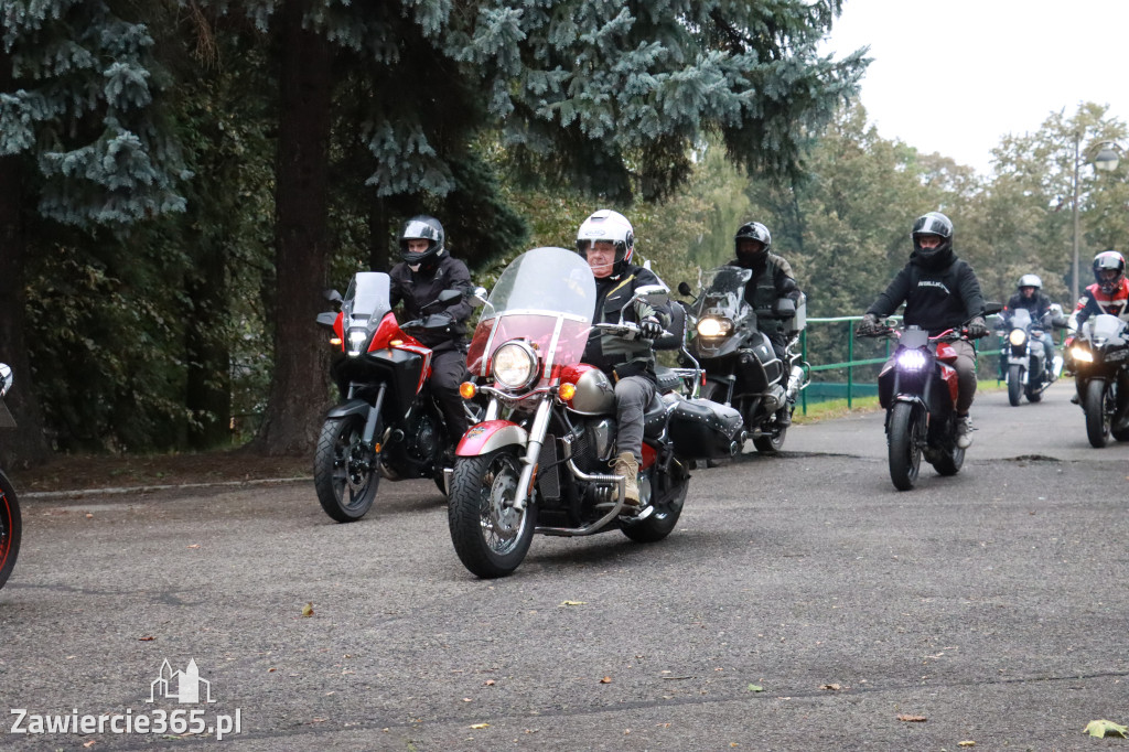 Fotorelacja: Jurajskie zakończenie sezonu motocyklistów w Zawierciu