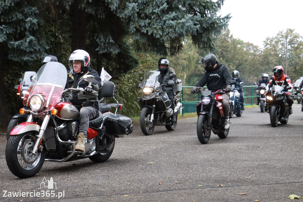 Fotorelacja: Jurajskie zakończenie sezonu motocyklistów w Zawierciu