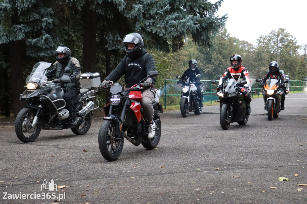 Fotorelacja: Jurajskie zakończenie sezonu motocyklistów w Zawierciu