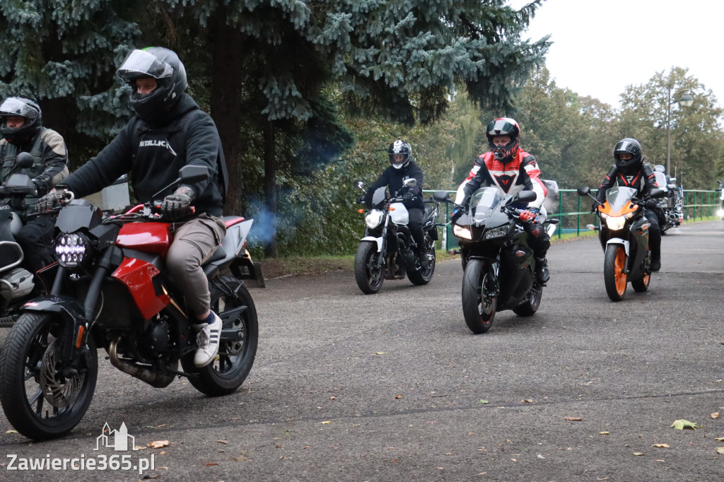 Fotorelacja: Jurajskie zakończenie sezonu motocyklistów w Zawierciu