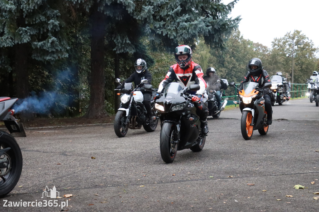 Fotorelacja: Jurajskie zakończenie sezonu motocyklistów w Zawierciu