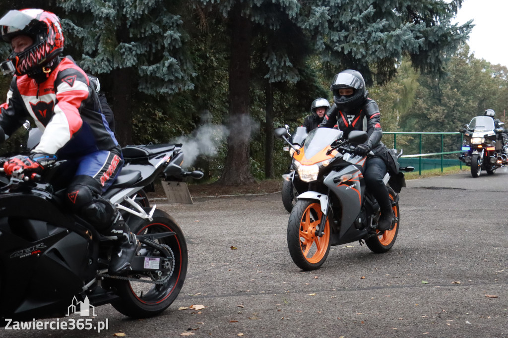 Fotorelacja: Jurajskie zakończenie sezonu motocyklistów w Zawierciu