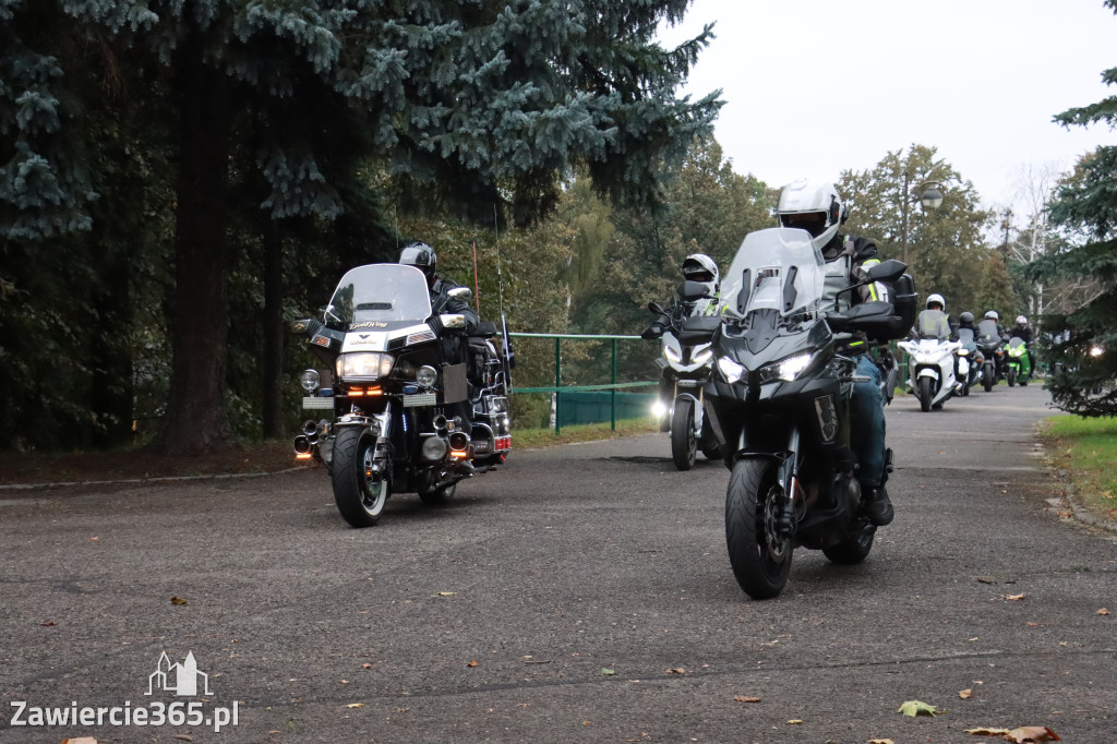 Fotorelacja: Jurajskie zakończenie sezonu motocyklistów w Zawierciu