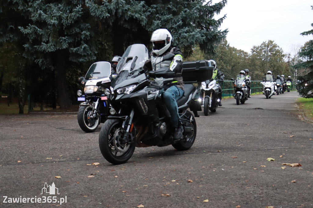 Fotorelacja: Jurajskie zakończenie sezonu motocyklistów w Zawierciu