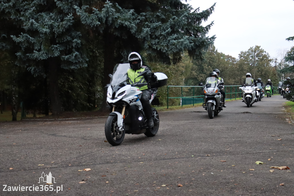 Fotorelacja: Jurajskie zakończenie sezonu motocyklistów w Zawierciu
