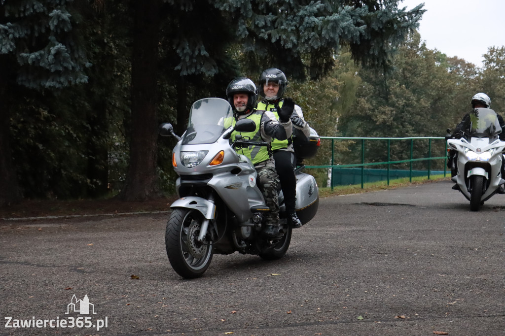 Fotorelacja: Jurajskie zakończenie sezonu motocyklistów w Zawierciu