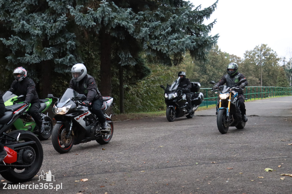 Fotorelacja: Jurajskie zakończenie sezonu motocyklistów w Zawierciu