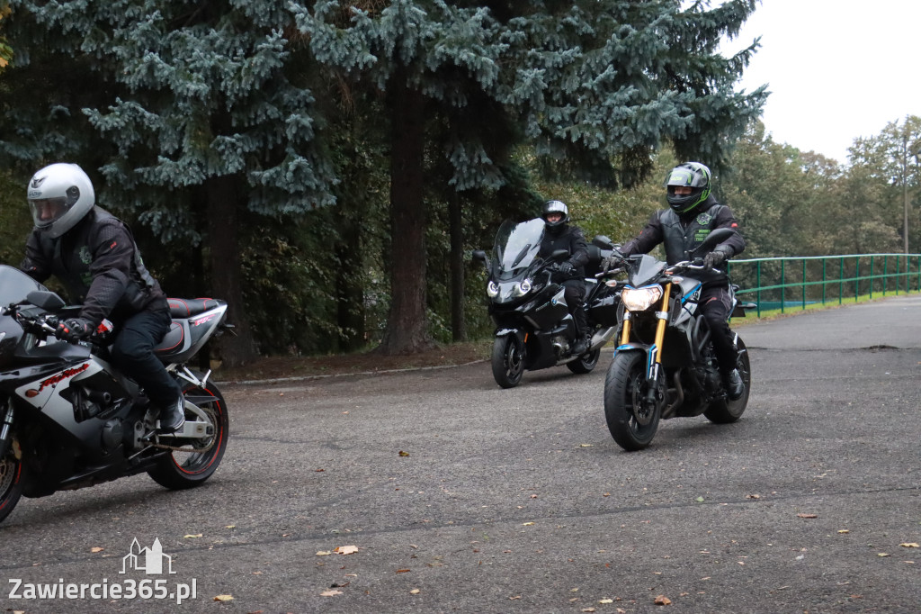 Fotorelacja: Jurajskie zakończenie sezonu motocyklistów w Zawierciu