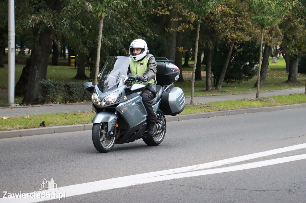Fotorelacja: Jurajskie zakończenie sezonu motocyklistów w Zawierciu