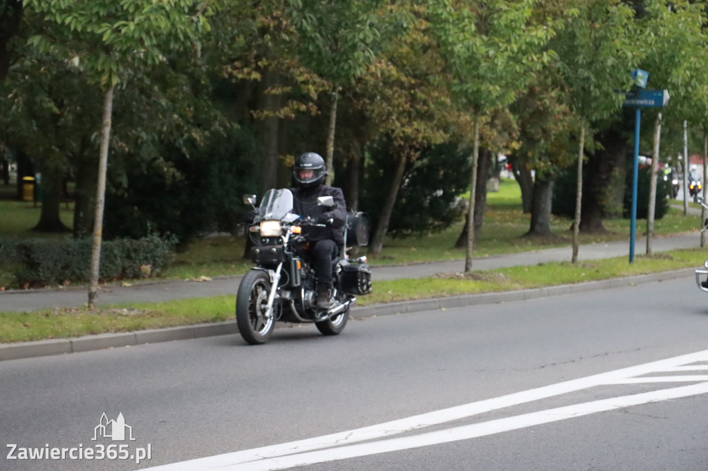 Fotorelacja: Jurajskie zakończenie sezonu motocyklistów w Zawierciu