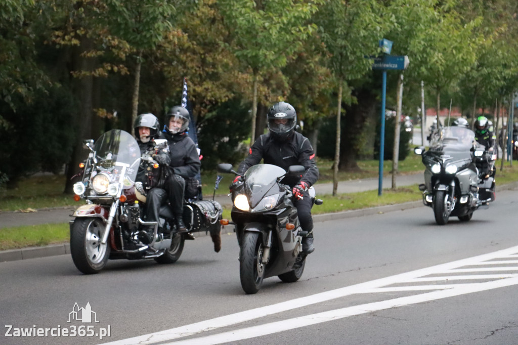 Fotorelacja: Jurajskie zakończenie sezonu motocyklistów w Zawierciu