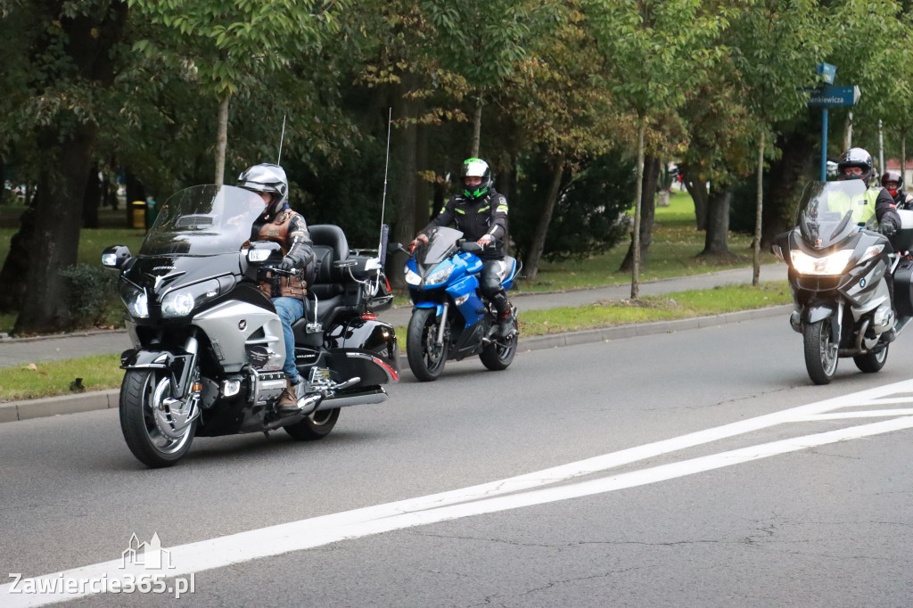 Fotorelacja: Jurajskie zakończenie sezonu motocyklistów w Zawierciu