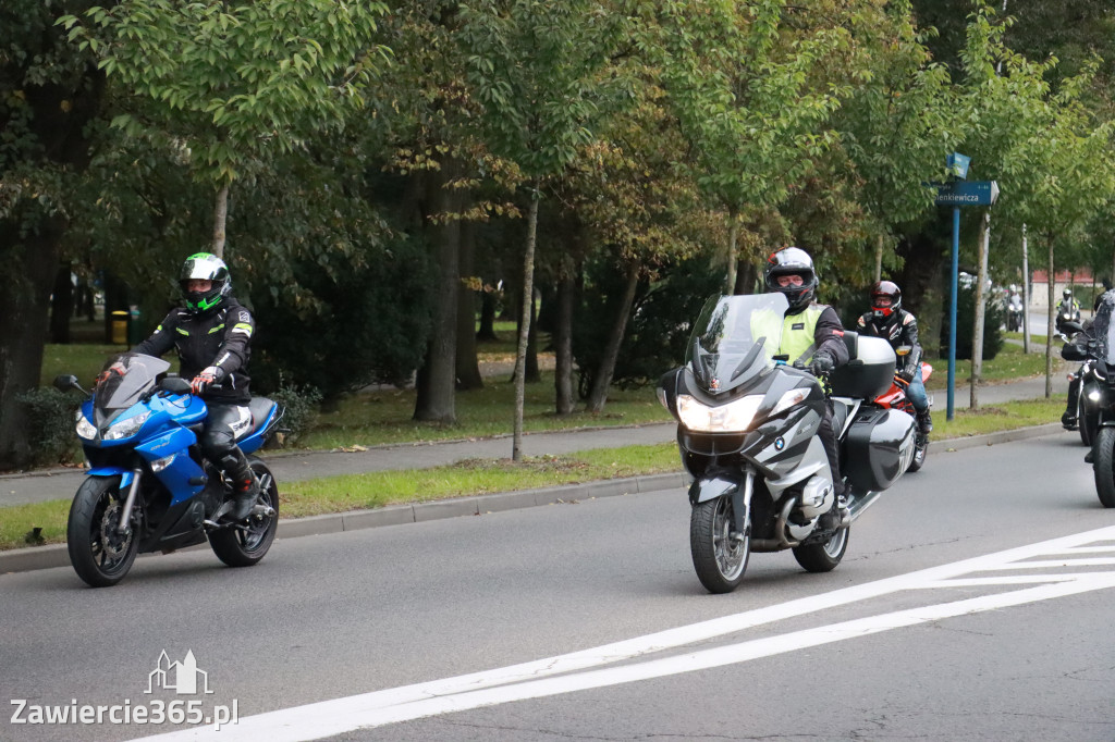 Fotorelacja: Jurajskie zakończenie sezonu motocyklistów w Zawierciu
