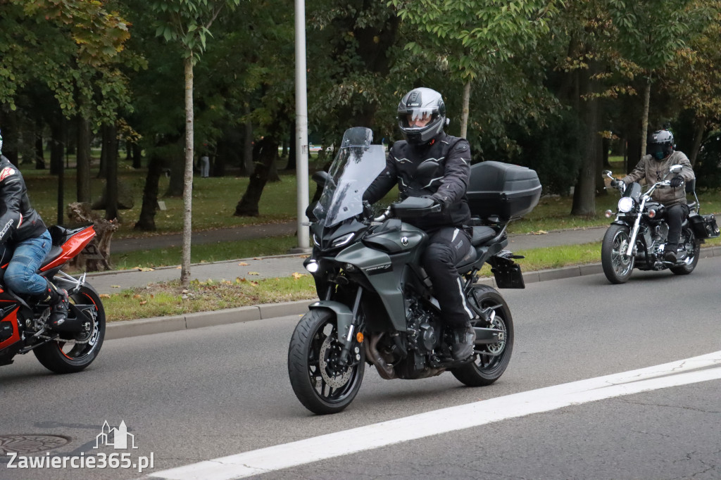 Fotorelacja: Jurajskie zakończenie sezonu motocyklistów w Zawierciu