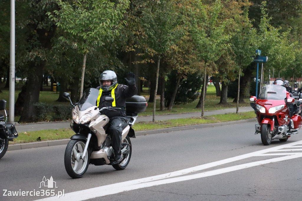 Fotorelacja: Jurajskie zakończenie sezonu motocyklistów w Zawierciu