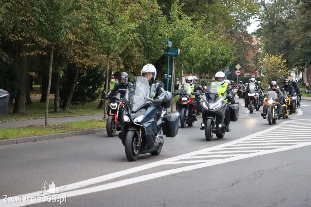 Fotorelacja: Jurajskie zakończenie sezonu motocyklistów w Zawierciu