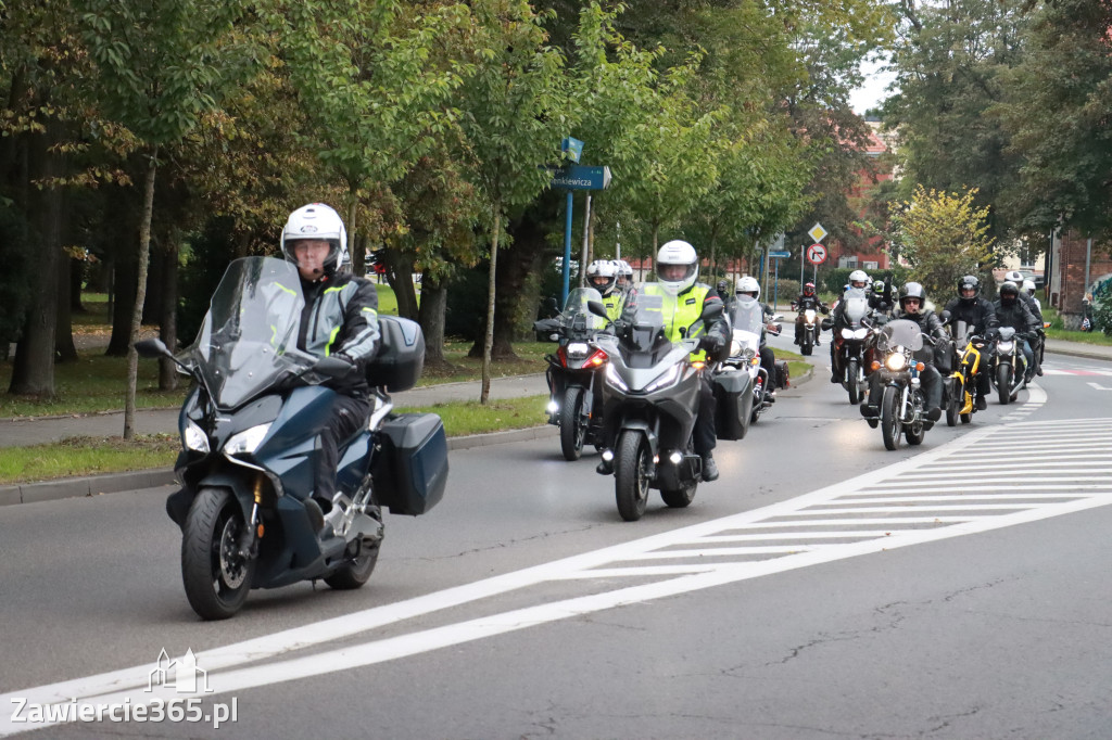 Fotorelacja: Jurajskie zakończenie sezonu motocyklistów w Zawierciu
