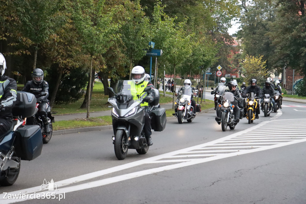 Fotorelacja: Jurajskie zakończenie sezonu motocyklistów w Zawierciu