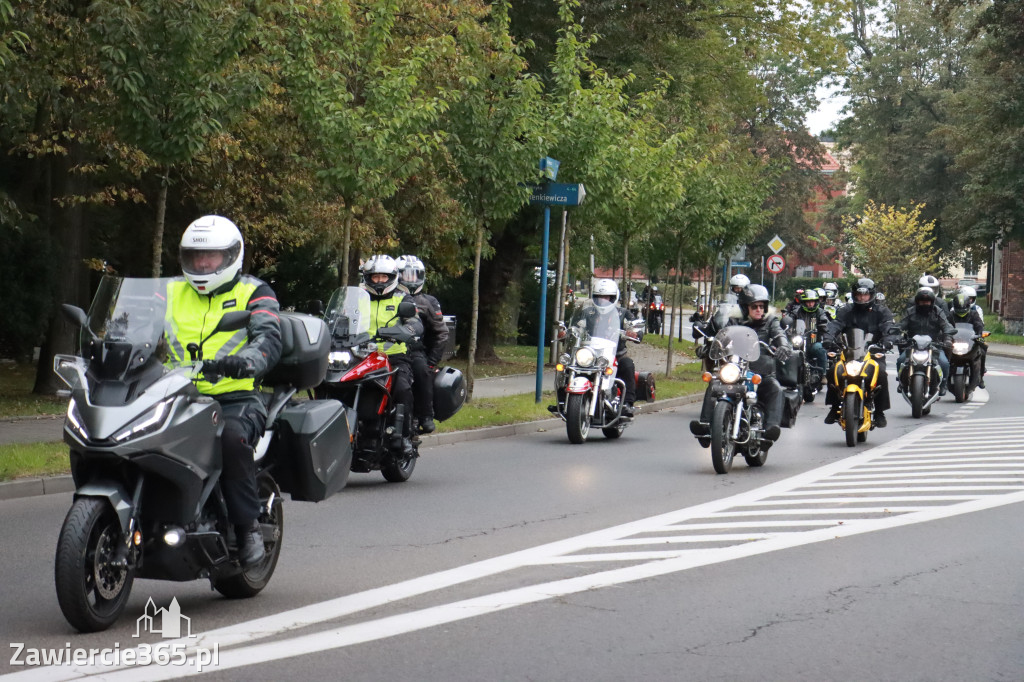 Fotorelacja: Jurajskie zakończenie sezonu motocyklistów w Zawierciu