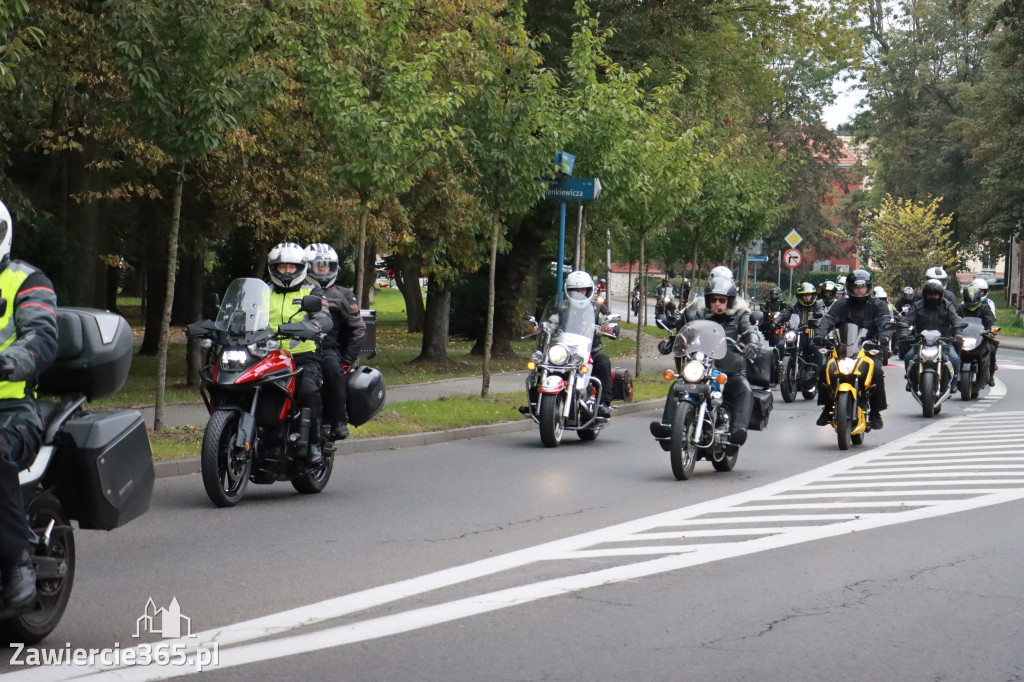 Fotorelacja: Jurajskie zakończenie sezonu motocyklistów w Zawierciu