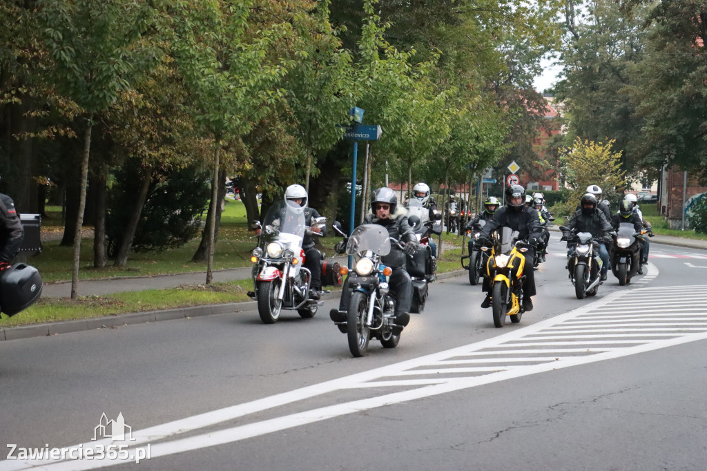 Fotorelacja: Jurajskie zakończenie sezonu motocyklistów w Zawierciu