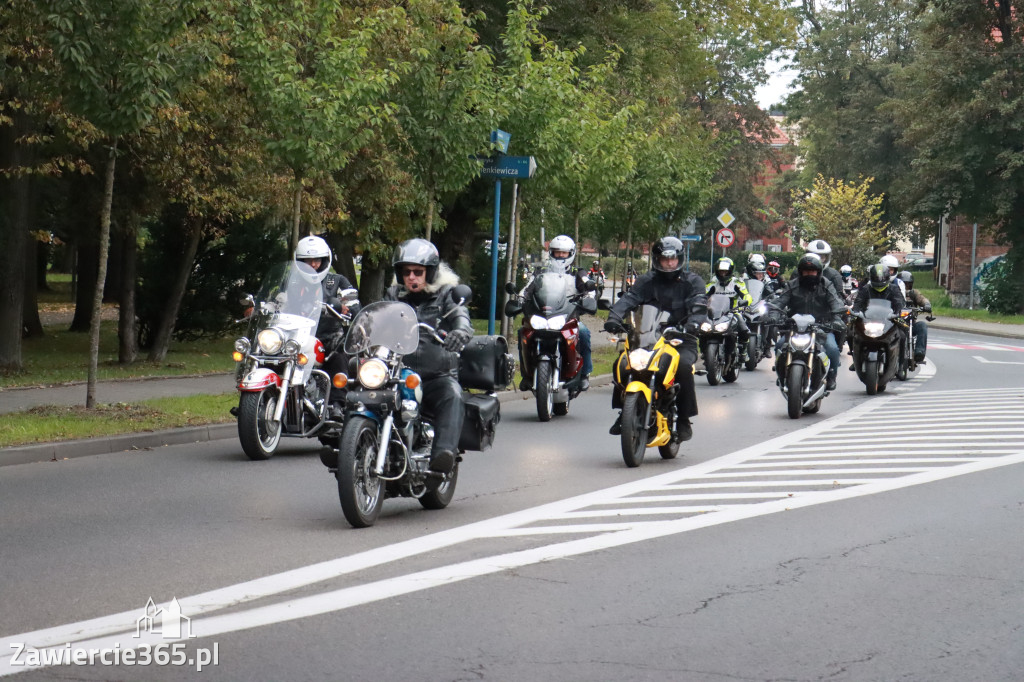 Fotorelacja: Jurajskie zakończenie sezonu motocyklistów w Zawierciu