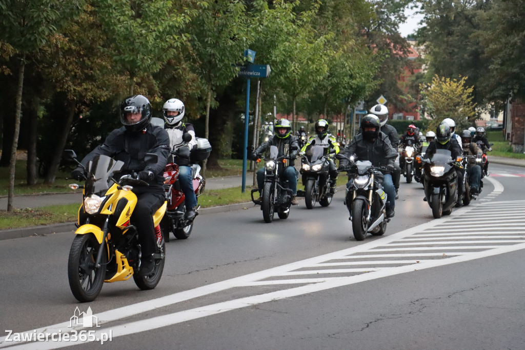 Fotorelacja: Jurajskie zakończenie sezonu motocyklistów w Zawierciu