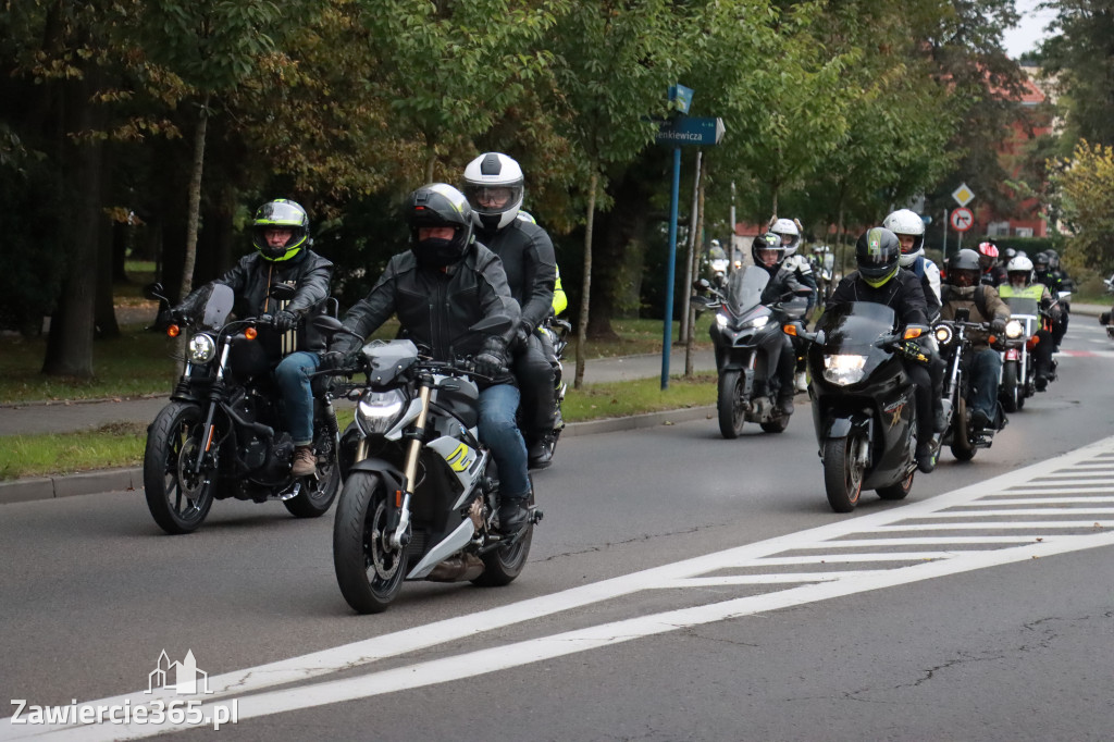 Fotorelacja: Jurajskie zakończenie sezonu motocyklistów w Zawierciu
