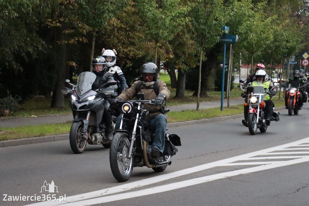 Fotorelacja: Jurajskie zakończenie sezonu motocyklistów w Zawierciu
