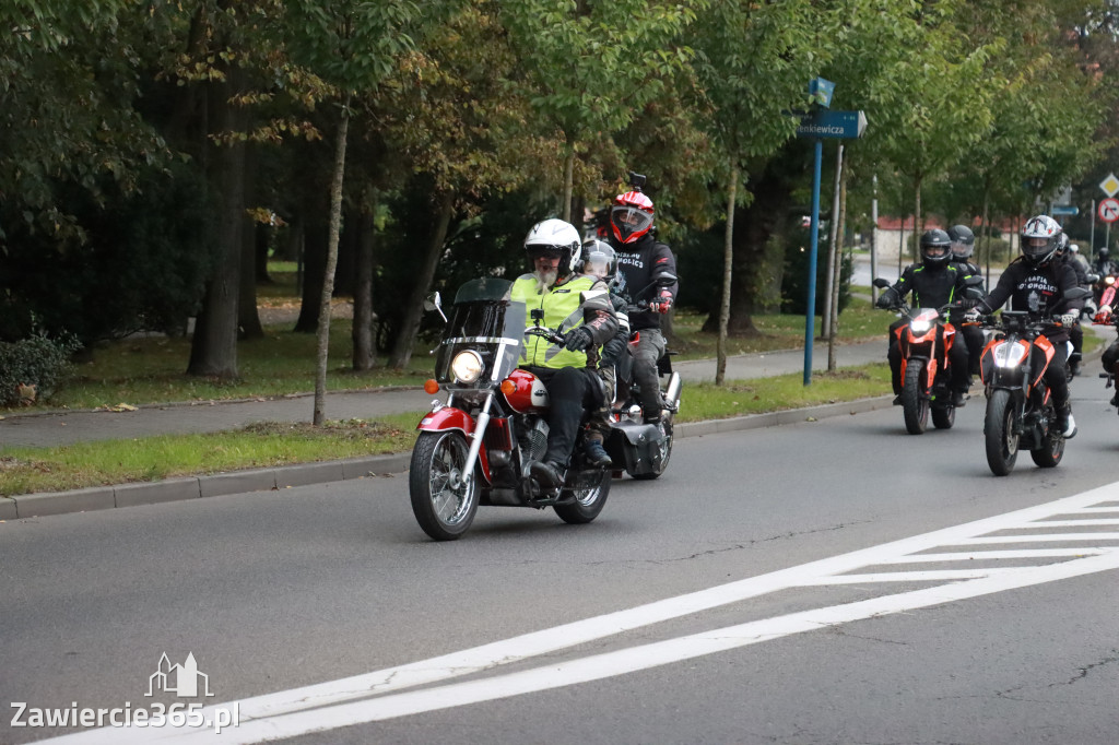 Fotorelacja: Jurajskie zakończenie sezonu motocyklistów w Zawierciu