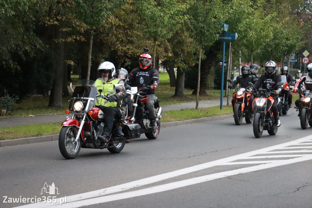 Fotorelacja: Jurajskie zakończenie sezonu motocyklistów w Zawierciu